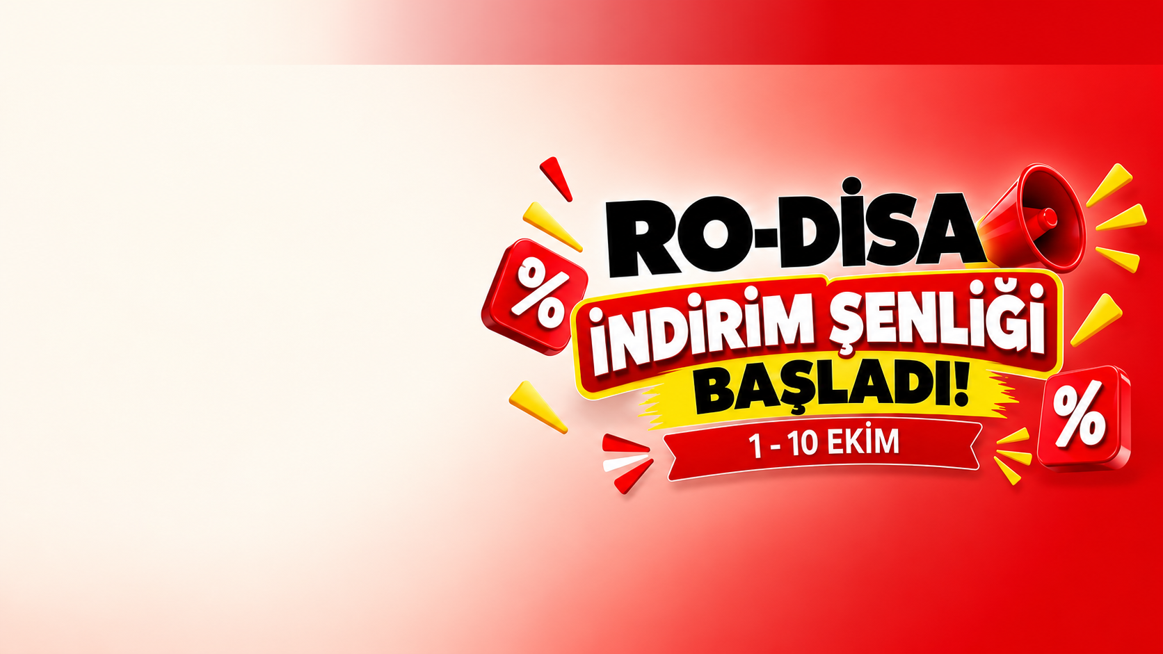 Rodisa İndirim Şenliği başladı